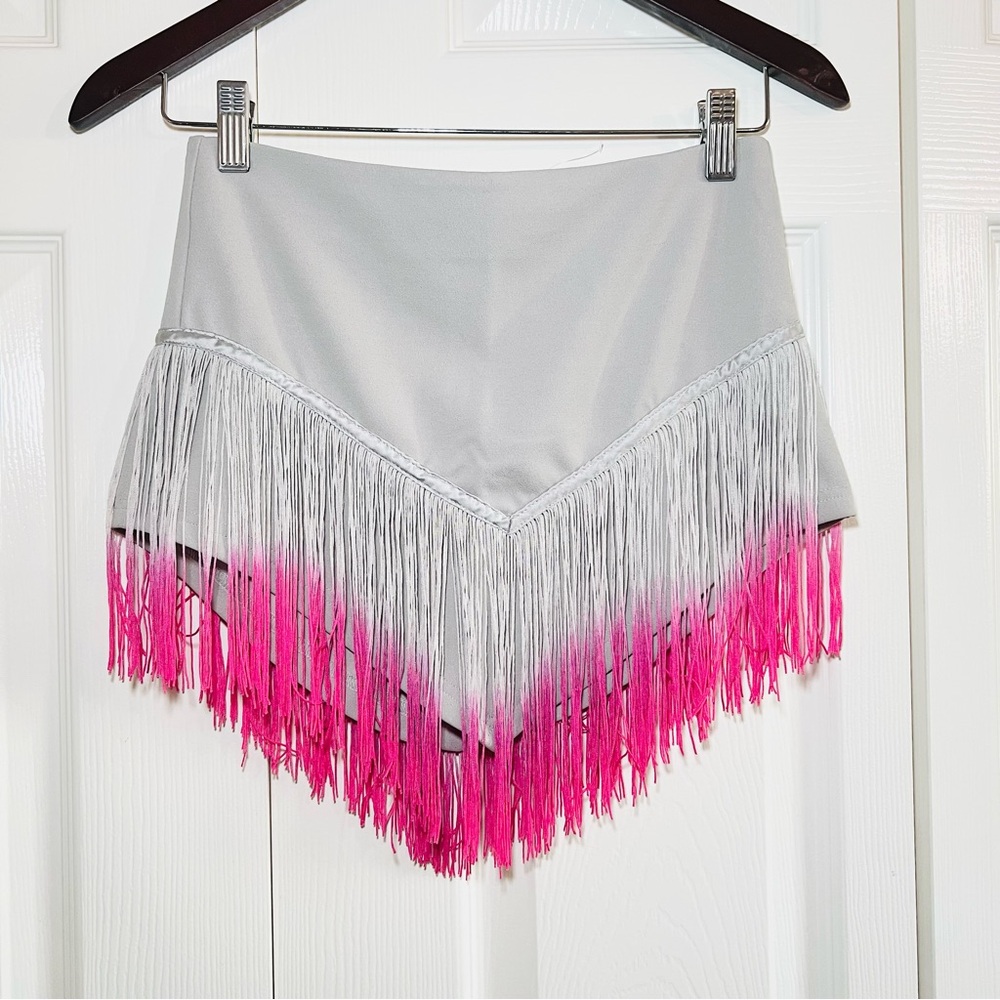 Lisa Maree Swept Away Mini Skirt in Pink Ombre - Small